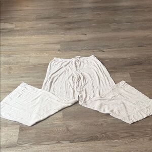 Auden Cream Lounge Pajama Pants